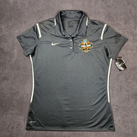 Nike Dri-FIT NCAA Final Four Phoenix 2017‎ Polo Shirt Womens Large Black - Picture 1 of 12